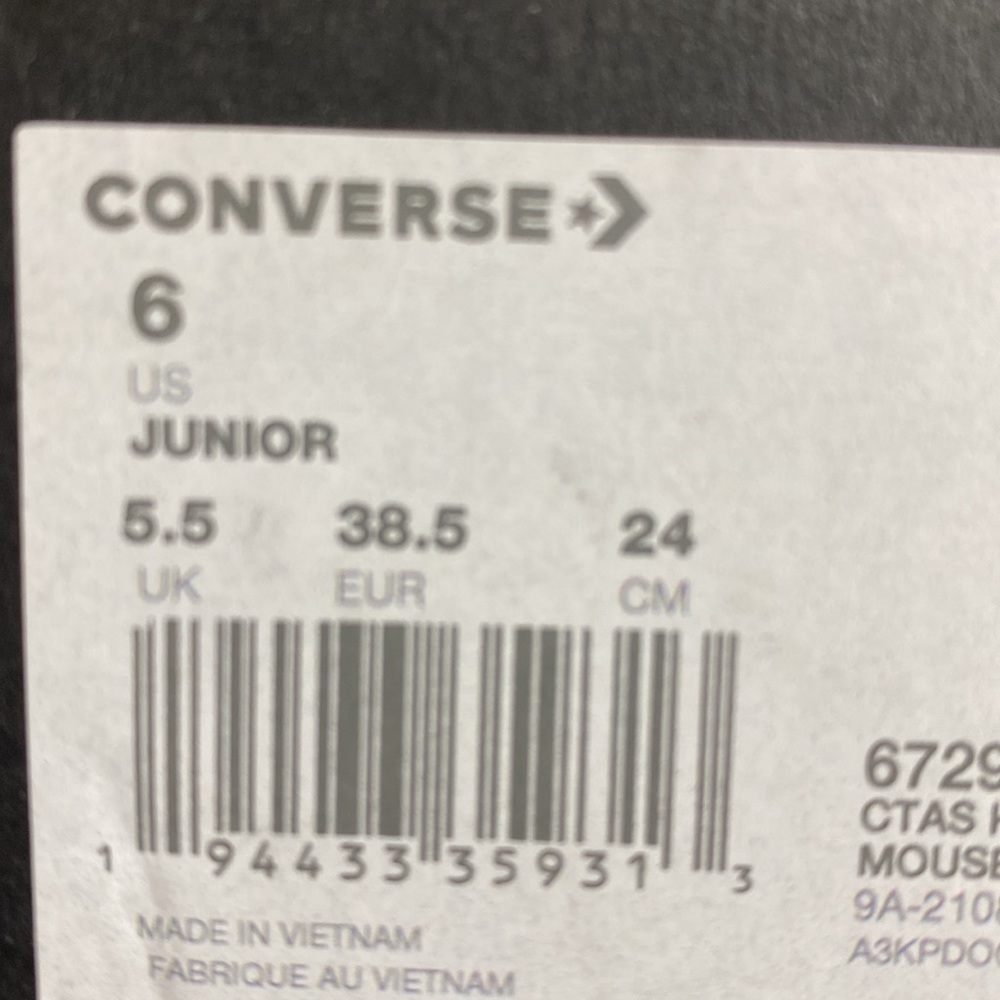 CONVERSE CTAS HIGH TOP BRAND NEW - Picture 8 of 8